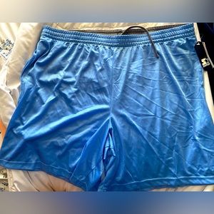 Starter Shorts Mens 3XL 48-50 Blue Must Athletic Basketball Gym Workout NWT